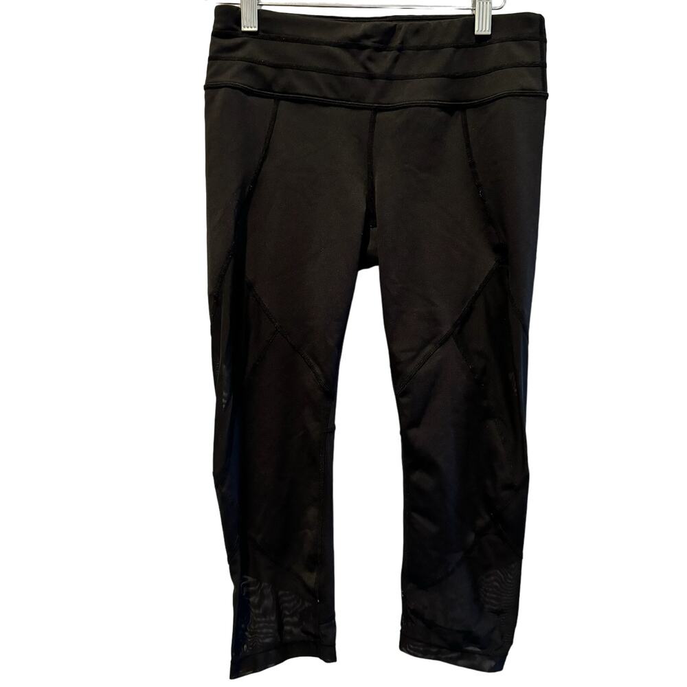 Athleta Women's Aura Sonar Capri Mesh Leggings | Size S